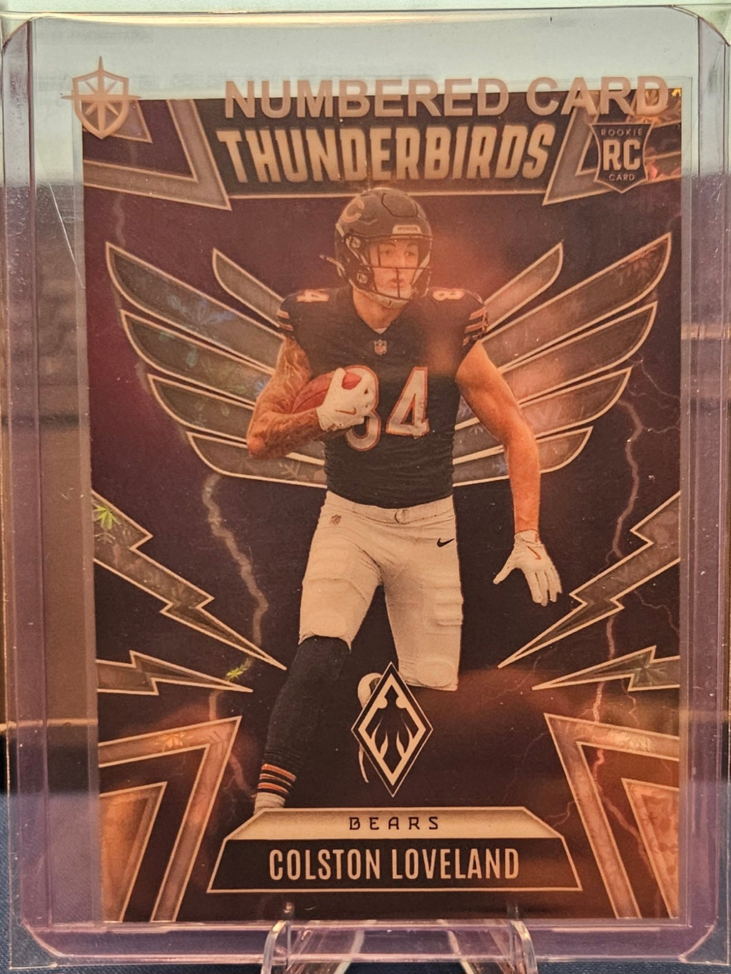 2025 Panini Phoenix - Colston Loveland #9 - Thunderbirds Silver Winter 115/199 (RC)