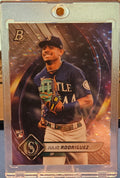 2022 Bowman Platinum- Julio Rodriguez #41 - Ice Foil (RC)