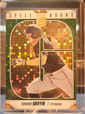 2026 Panini Donruss Elite - Konnor Griffin #1 - Spell Bound "G" - Green Disco