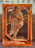 2026 Panini Donruss Optic - Rhett Lowder #7 - Orange Scope Prizm 4/79