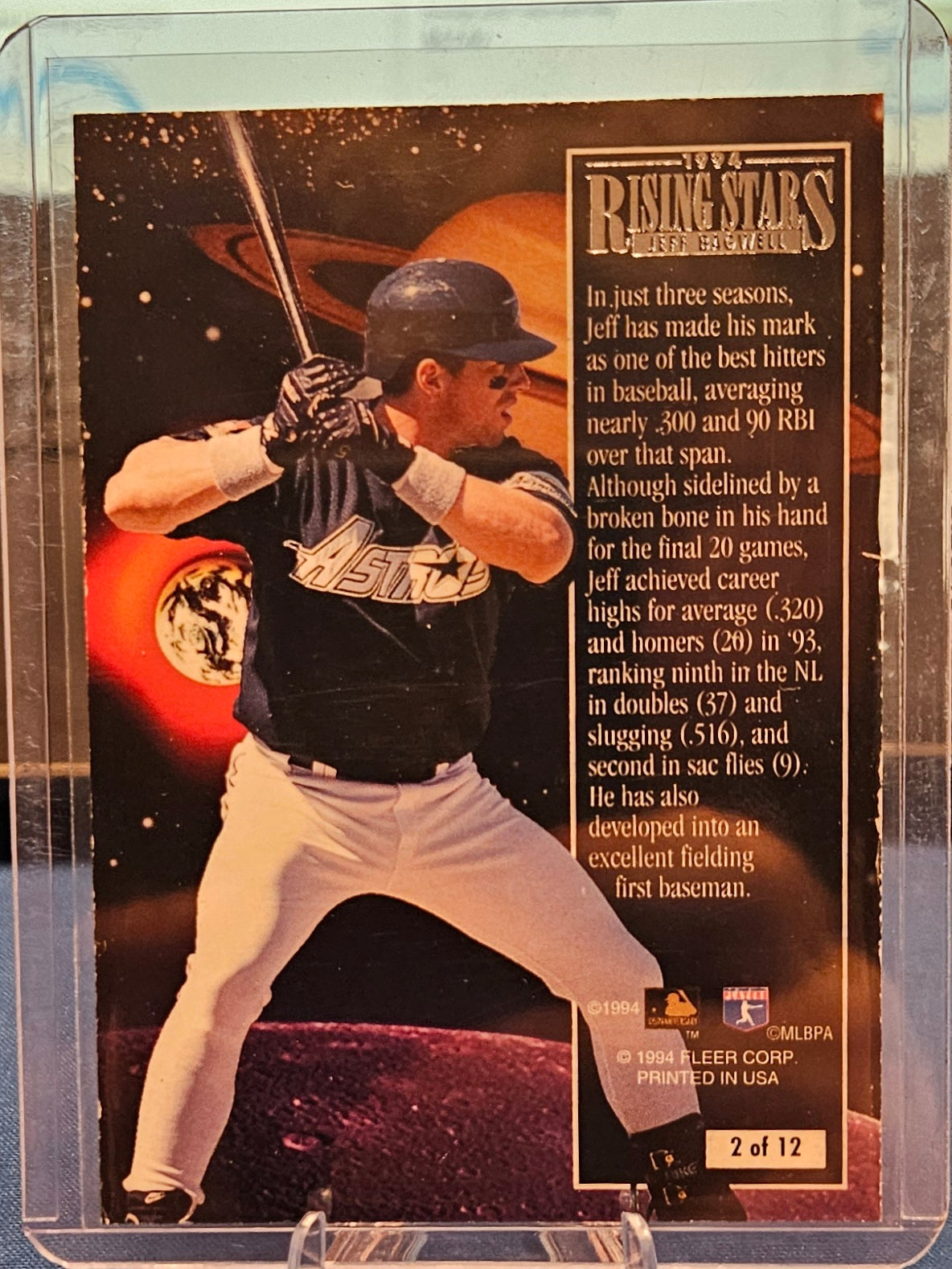1994 Fleer Ultra - Jeff Bagwell #2 - Rising Stars