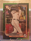 2024 Bowman Chrome - Yordan Alvarez #48 - Green Mojo Refractor 72/99