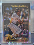2024 Topps Chrome - Jackson Merrill #207 - Raywave Refractor (RC)
