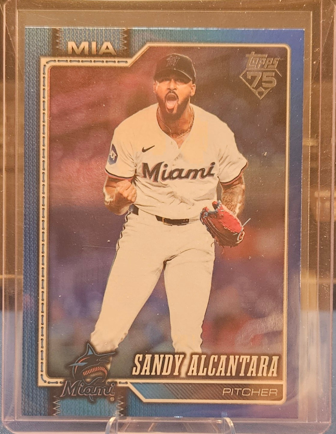 2026 Topps - Sandy Alcantara #449 - Blue 32/150