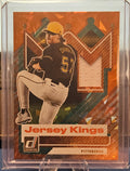 2025 Panini Donruss - Bubba Chandler #JK-BC - Jersey Kings Orange Ice