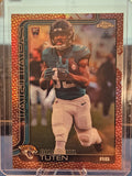 2025 Topps Chrome - Bhayshul Tuten #389 - Football Leather (RC)