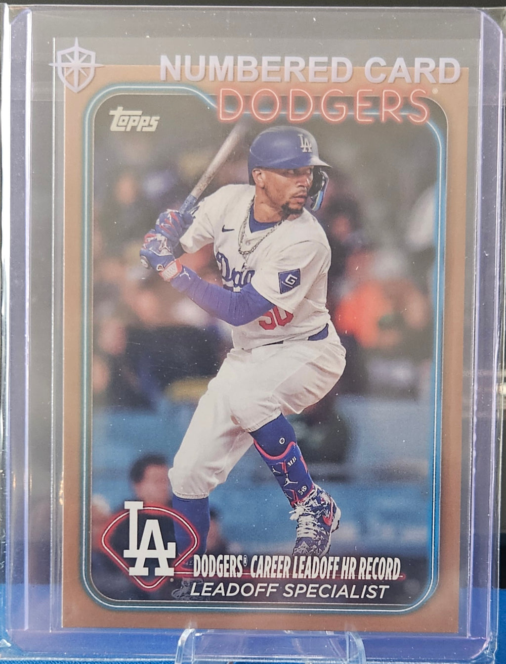 2024 Topps Update - Mookie Betts #US334 - Gold 1780/2024