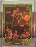 2025-26 Bowman Chrome - Immanuel Quickley #BCV-69 - Green Mojo Refractor 91/99