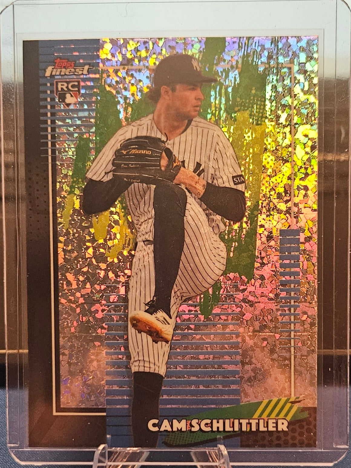 2026 Topps Finest - Cam Schlittler #89 - Mini Diamonds (RC)