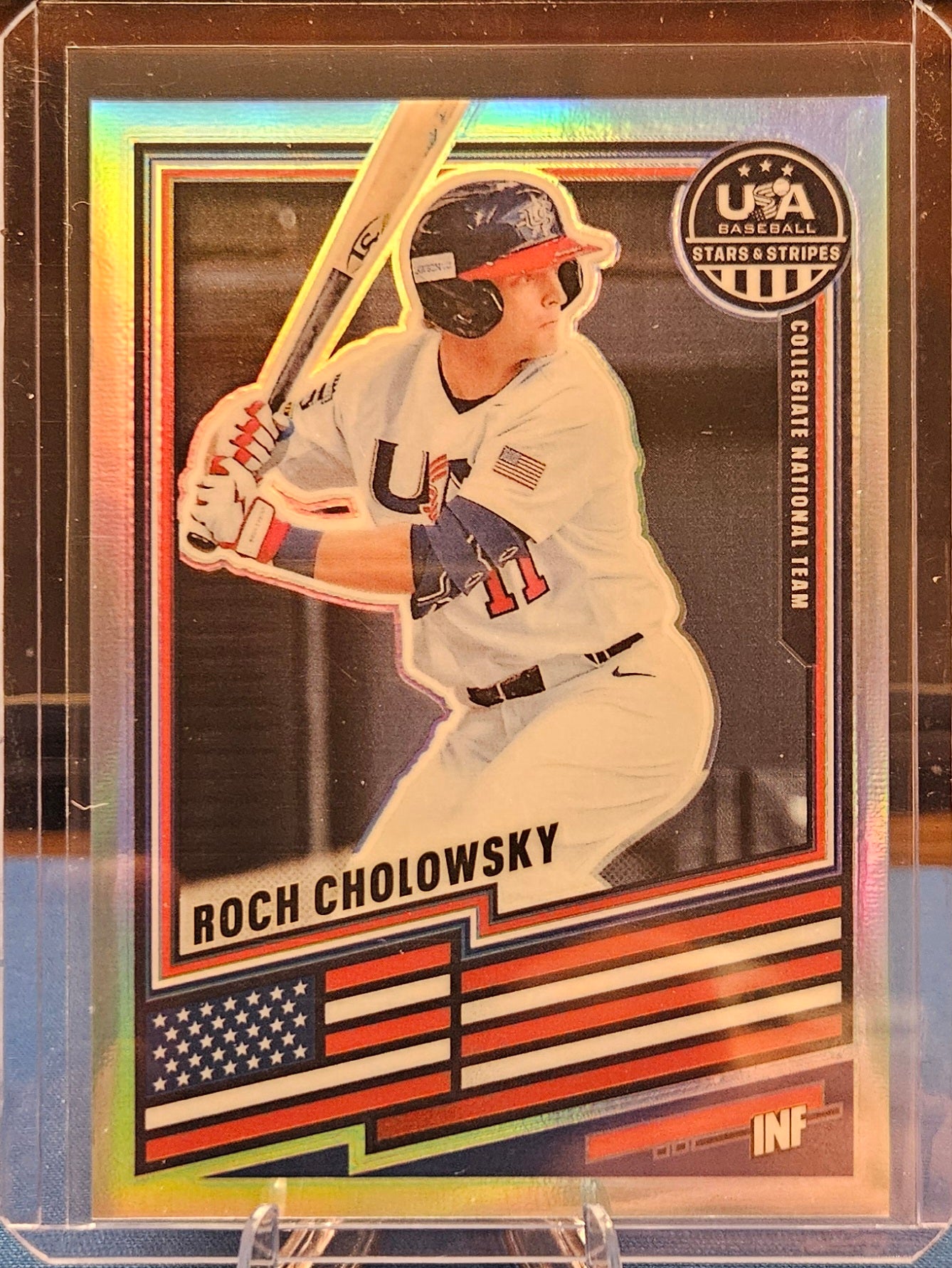 2026 Panini Stars & Stripes - Roch Cholowsky #140 - Silver