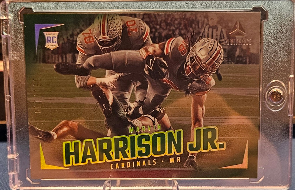 2024 Panini Luminance - Marvin Harrison Jr. #180 - Green 81/100 (RC)