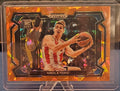 2024-25 Panini Prizm Draft Picks- Nikola Topic #10 - Variations Orange Ice Prizm (RC)