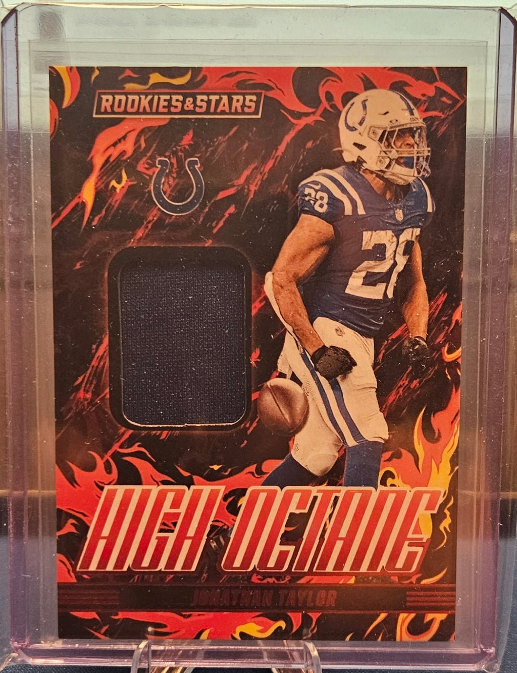 2025 Panini Rookies & Stars - Jonathan Taylor #HOM-JTR - High Octane Patch