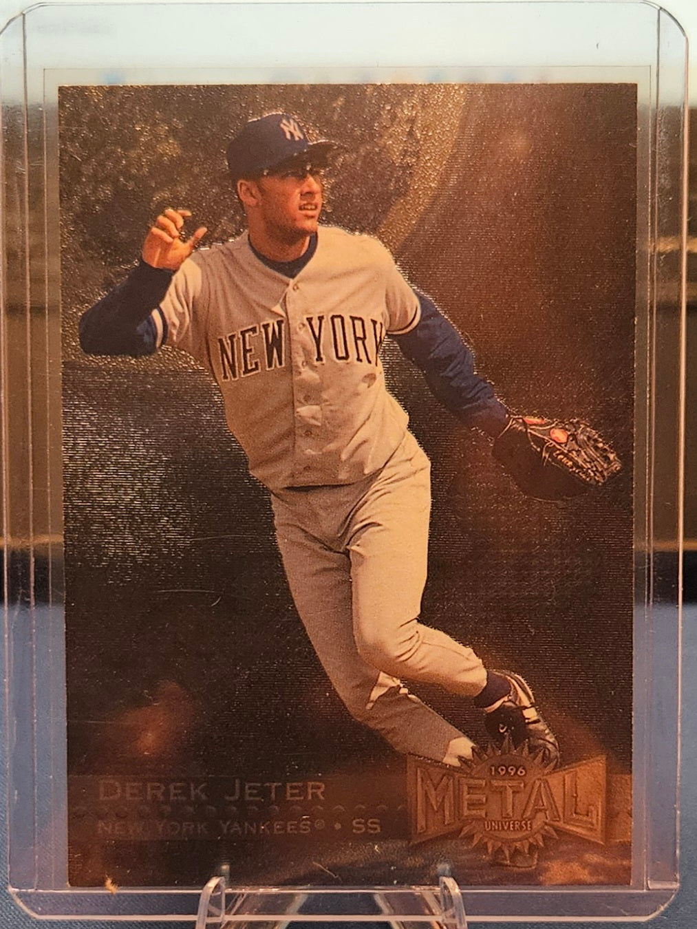 1996 Fleer Metal Universe - Derek Jeter #87