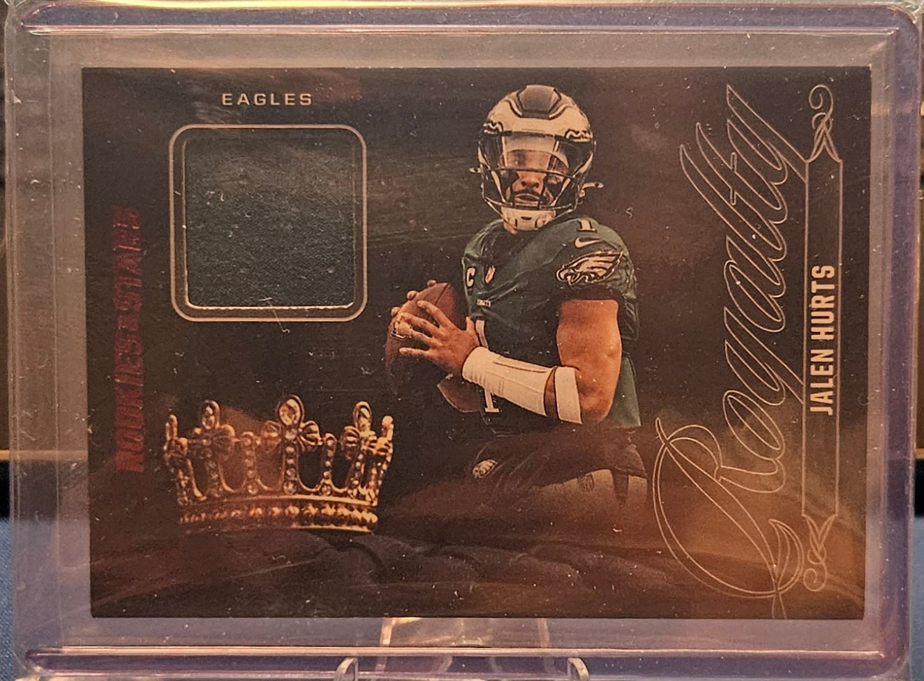 2025 Panini Rookies & Stars  - Jalen Hurts #R-JHS - Royalty Patch