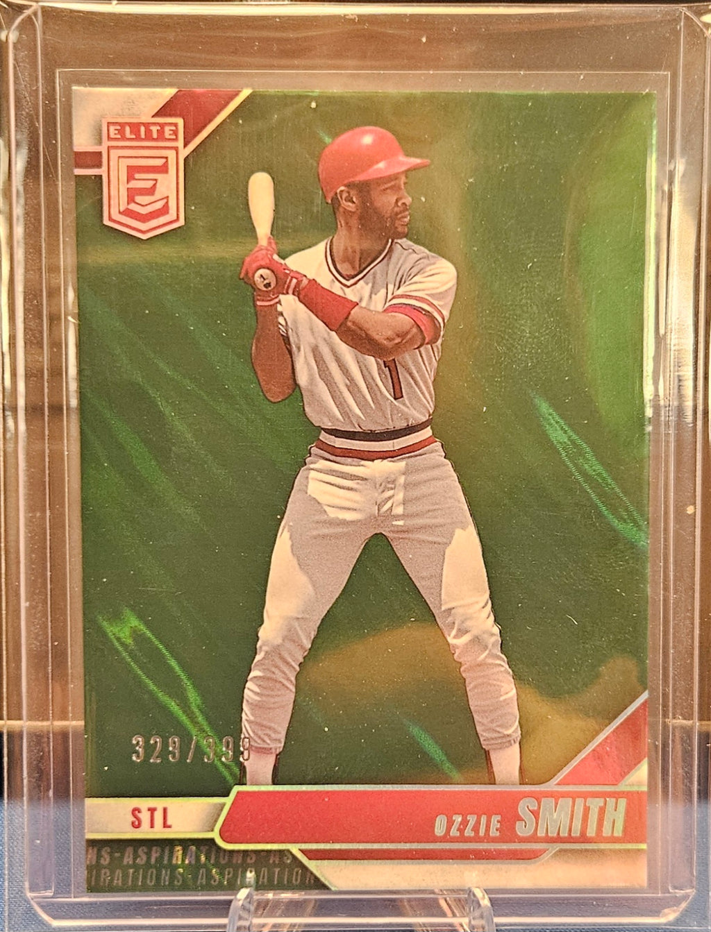 2026 Panini Donruss Elite - Ozzie Smith #56 - Green Lava 329/399