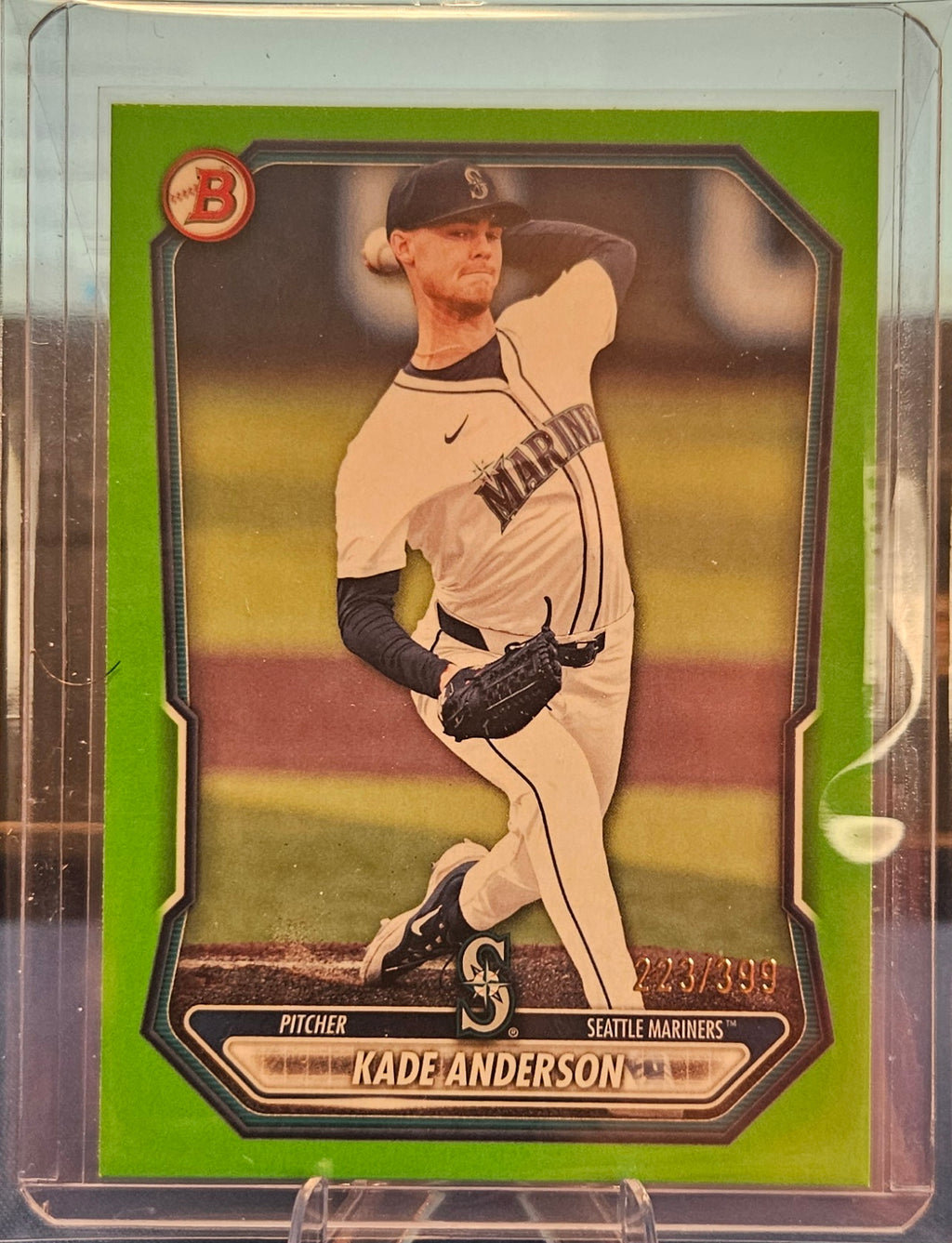 2026 Bowman - Kade Anderson #BP-19 - Green 223/399