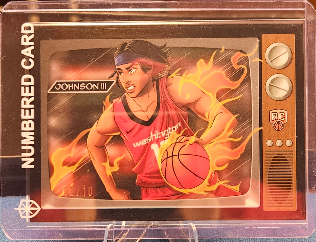 2025-26 Bowman - Tre Johnson III - Anime - Black 2/10