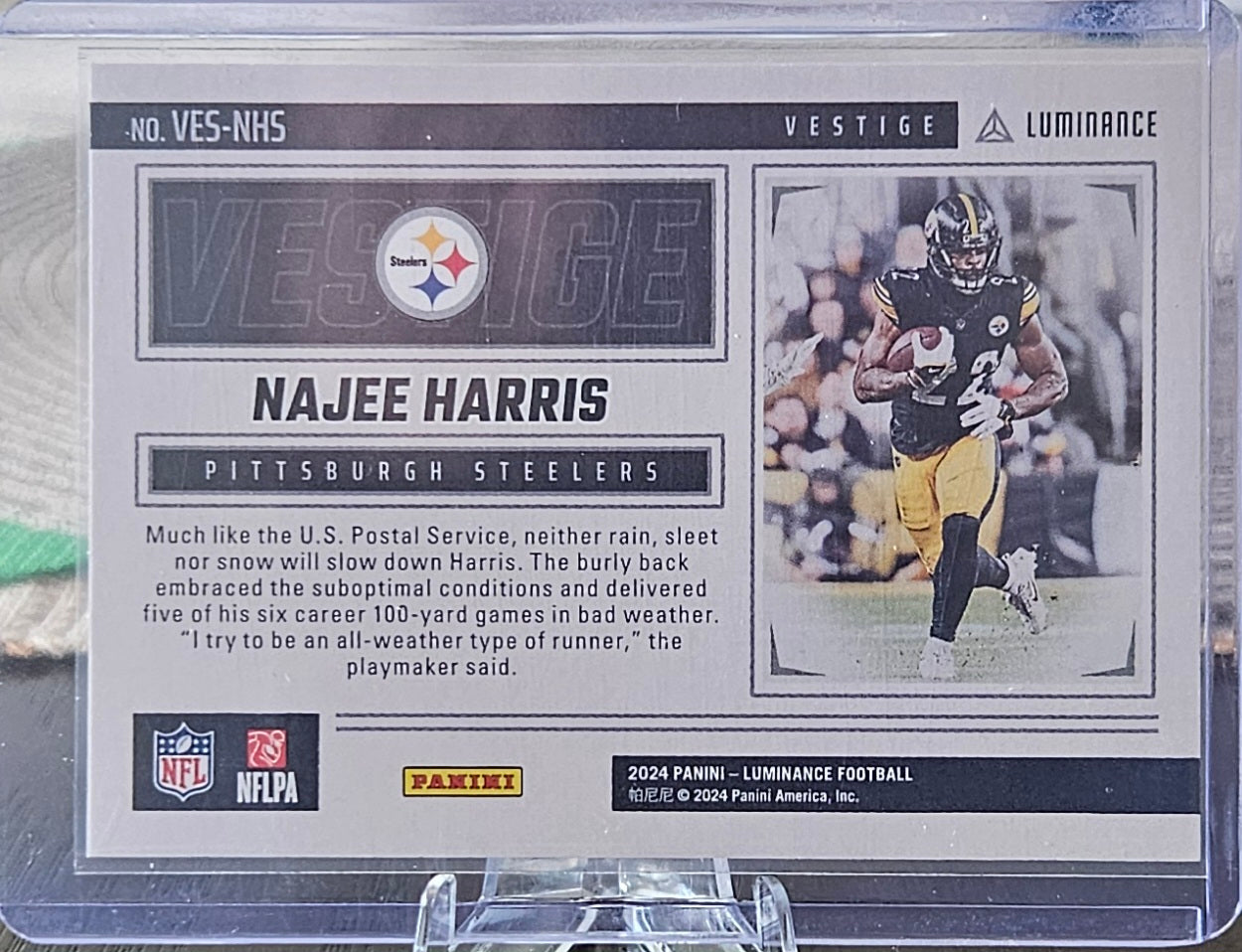 2024 Panini Luminance - Najee Harris #VES-NHS - Vestige