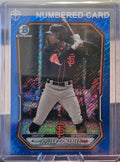2026 Bowman Chrome - Josuar Gonzalez #BCP-56 - Blue Shimmer 64/150