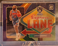2020-21 Panini Donruss Optic - James Harden #25 - Express Lane Purple Prizm