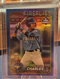 2024 Topps Pro Debut - Austin Charles #PD-62 - Blue Refractor 70/150