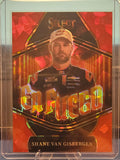 2026 Panini Select NASCAR - Shane Van Gisbergen #27 - En Fuego - Red Ice 35/49