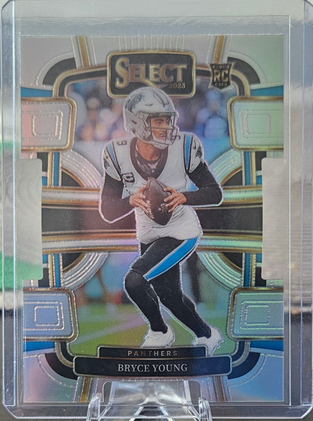 2023 Panini Select - Bryce Young #14 - Concourse Die-Cut Silver Prizm (RC)