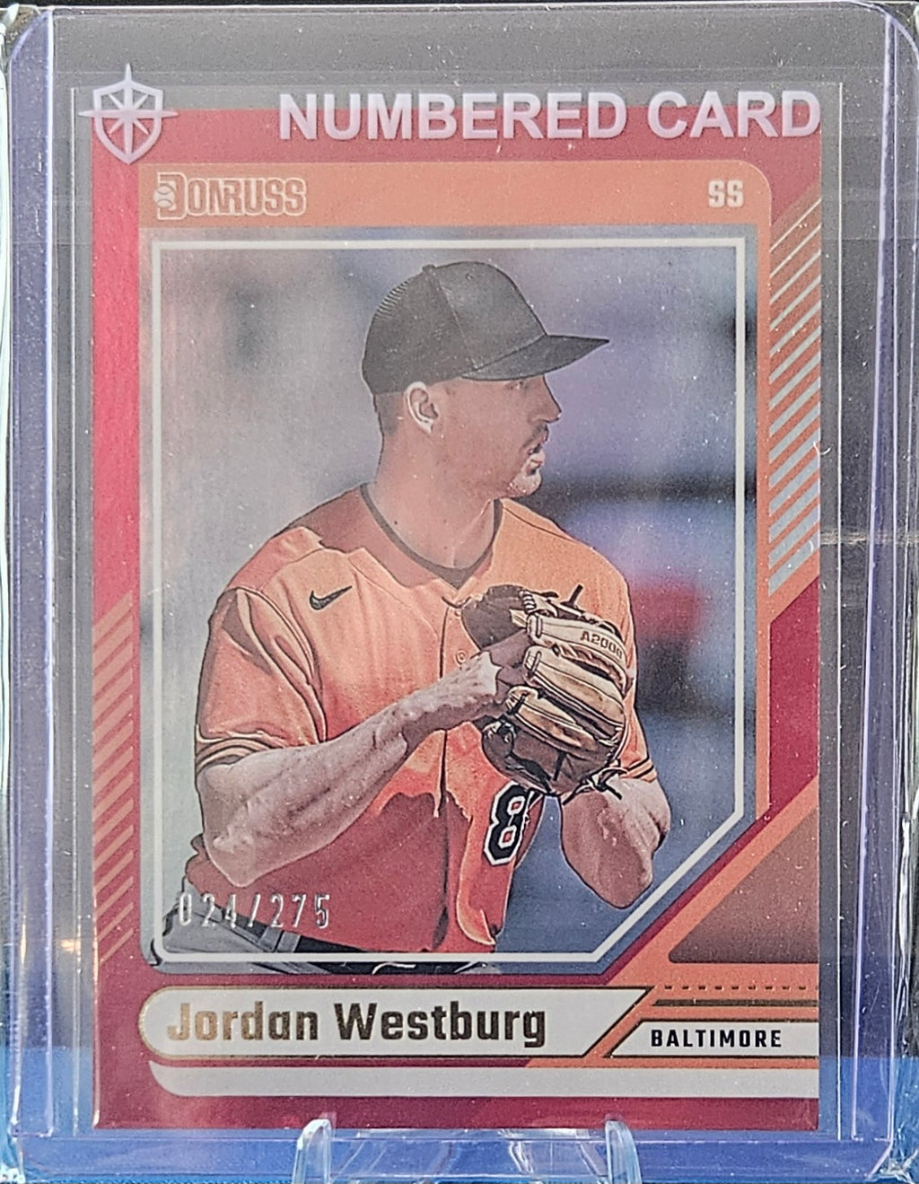 2024 Panini Donruss - Jordan Westburg #57 - Red 24/275
