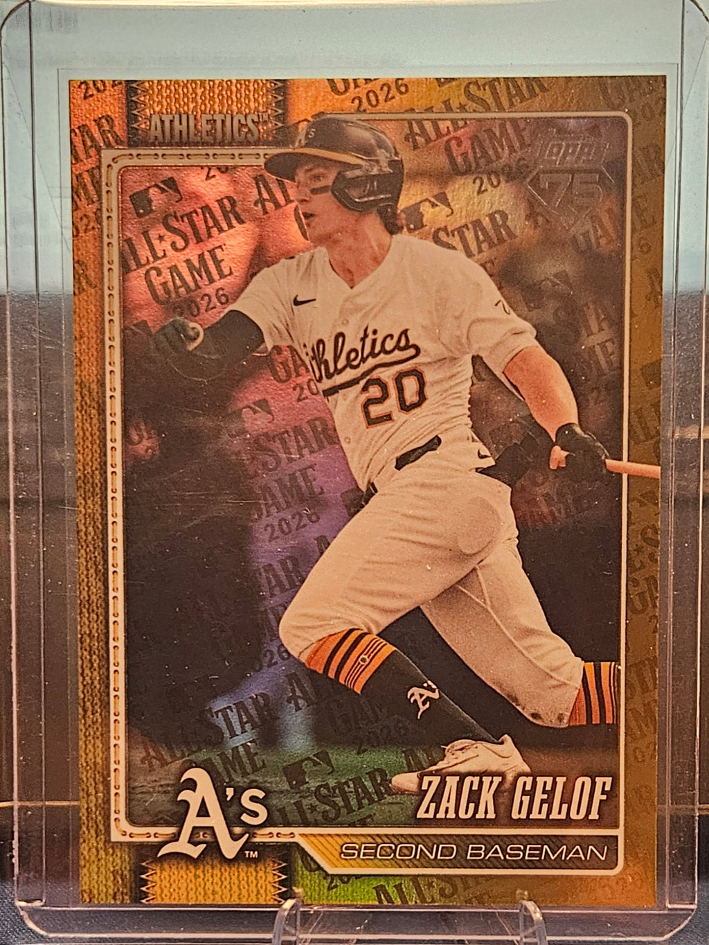 2026 Topps - Zach Gelof #424 - All-Star Holo Foil Gold 25/50