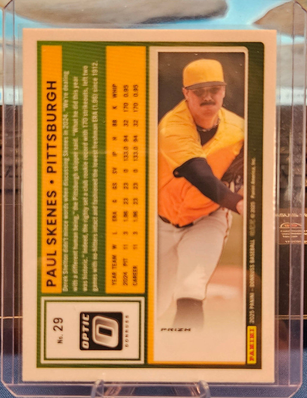 2025 Panini Donruss Optic - Paul Skenes #29 - Circles Prizm