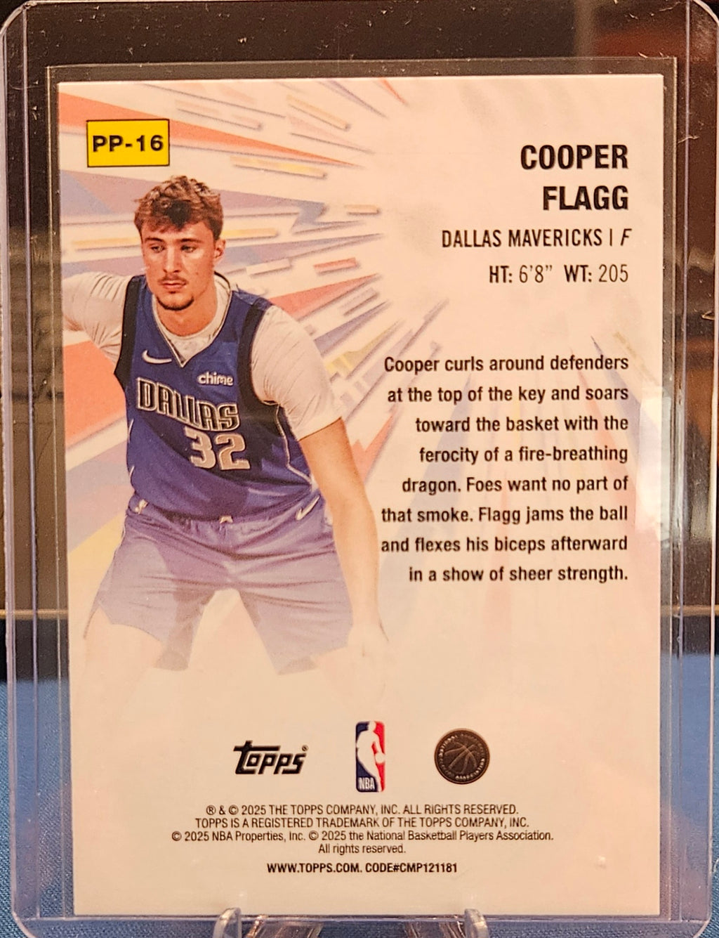 2025-26 Topps - Cooper Flagg #PP-16 - Power Players