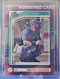 2024 Panini Donruss - Dalton Rushing #191 - Purple 1/99 - Rated Prospect