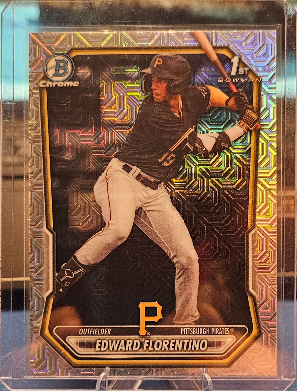 2026 Bowman Chrome - Edward Florentino #BCP-82 - Mojo Refractor (1st Bowman)